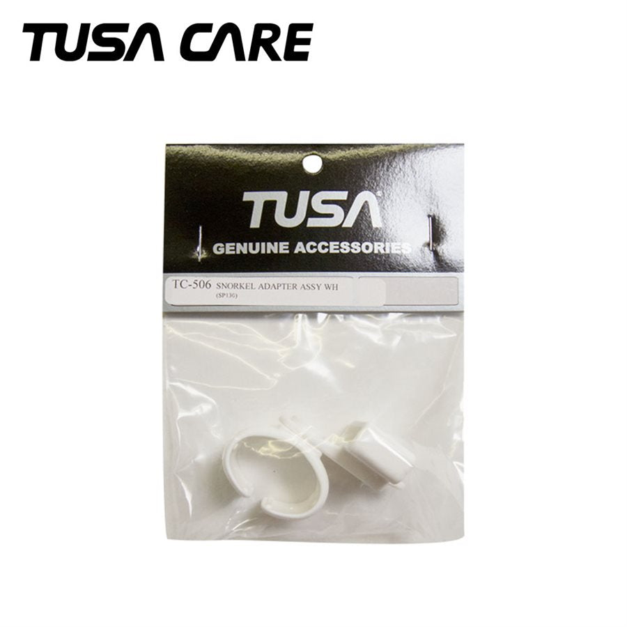 TUSA SNORKEL ADAPTOR ASSY- WHITE (SP130)