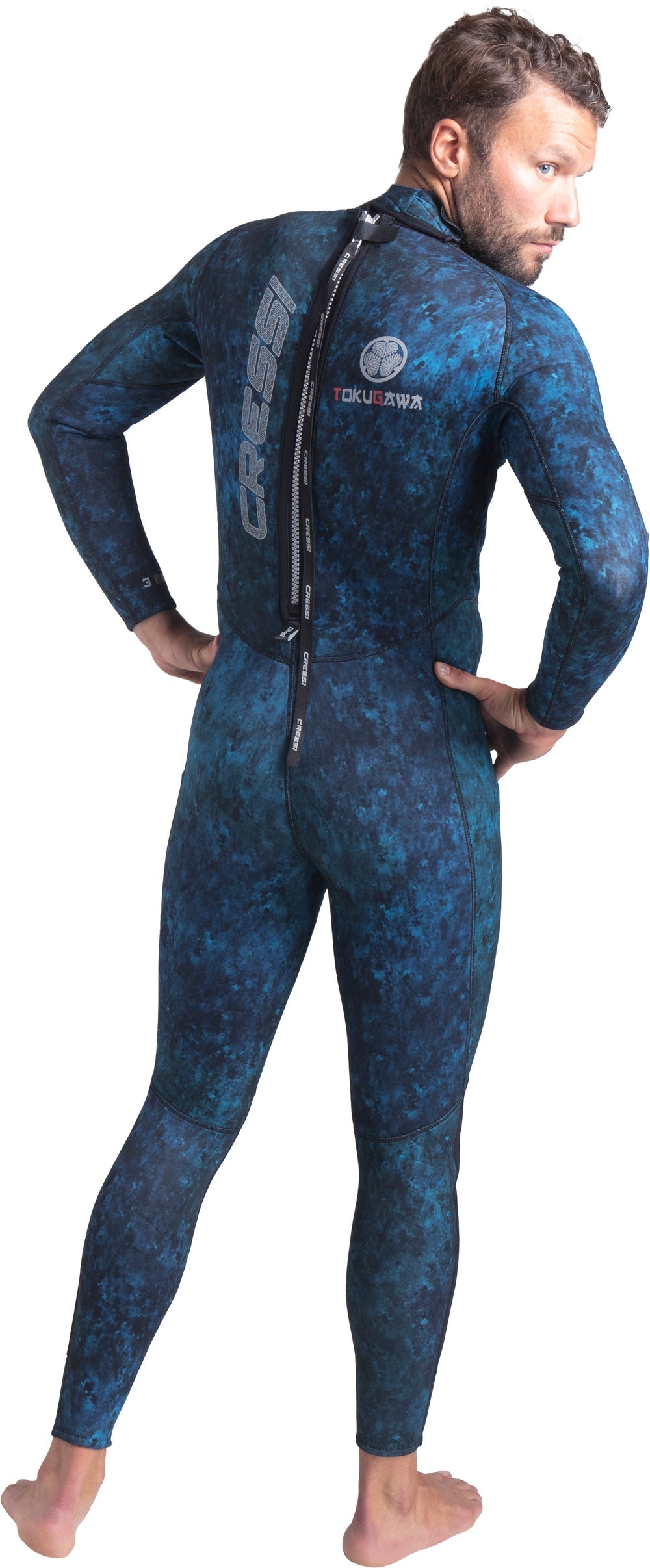 Cressi Tokugawa Nylon 3mm Man (blue camo)