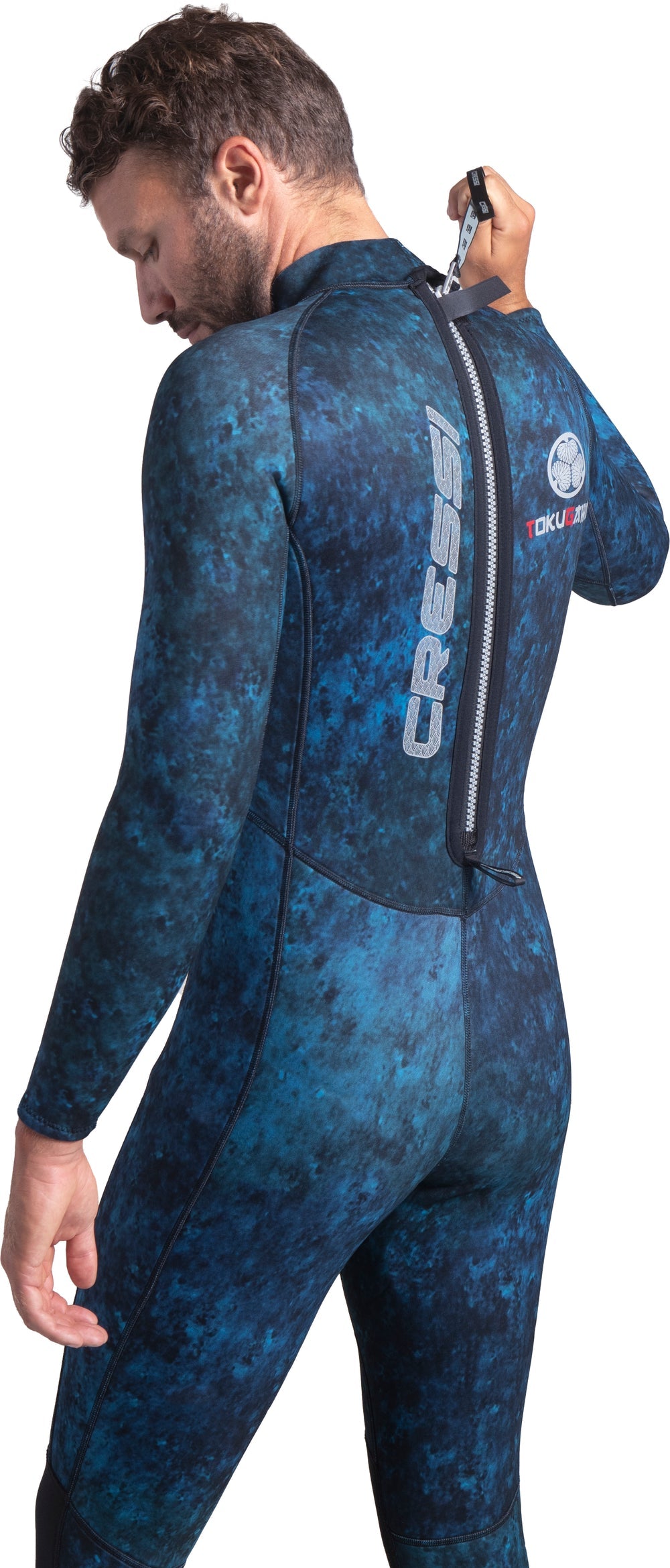 Cressi Tokugawa Nylon 3mm Man (blue camo)