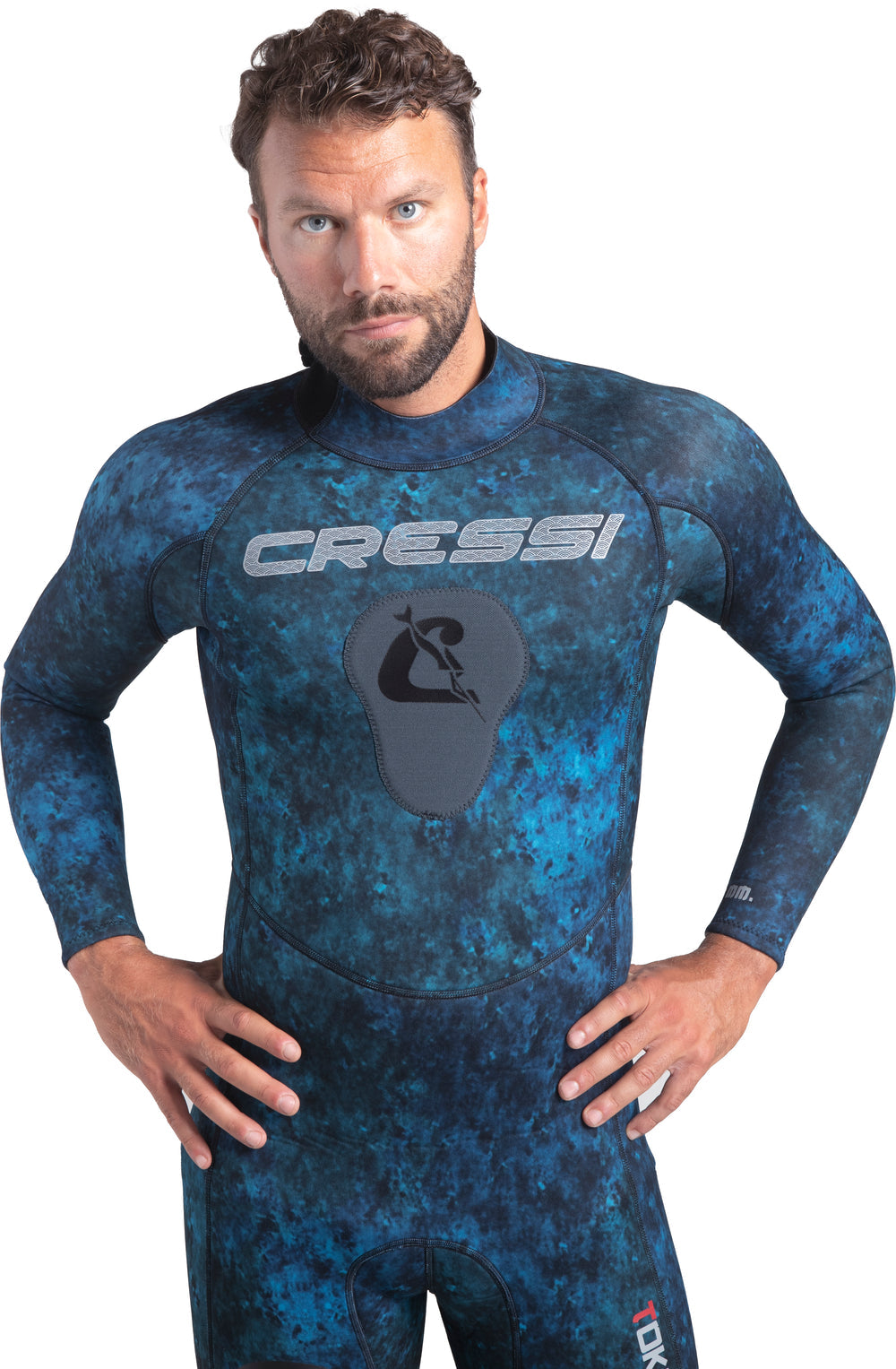 Cressi Tokugawa Nylon 3mm Man (blue camo)