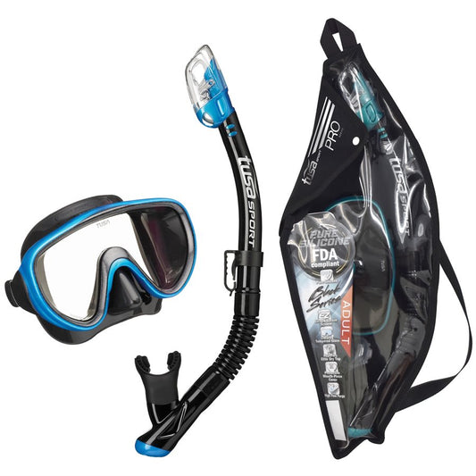 TUSA SERENE mask and snorkel combo