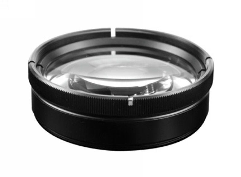 underwater magnifying lens