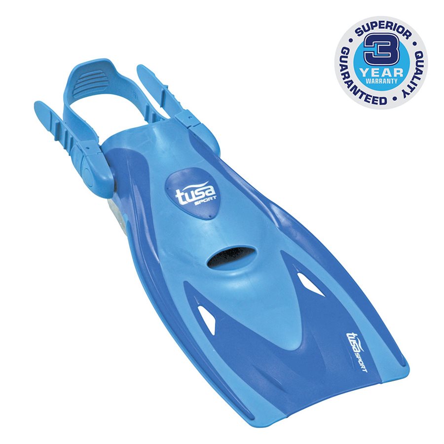 TUSA OPEN HEEL SNORKEL FIN W/SIL STRAP