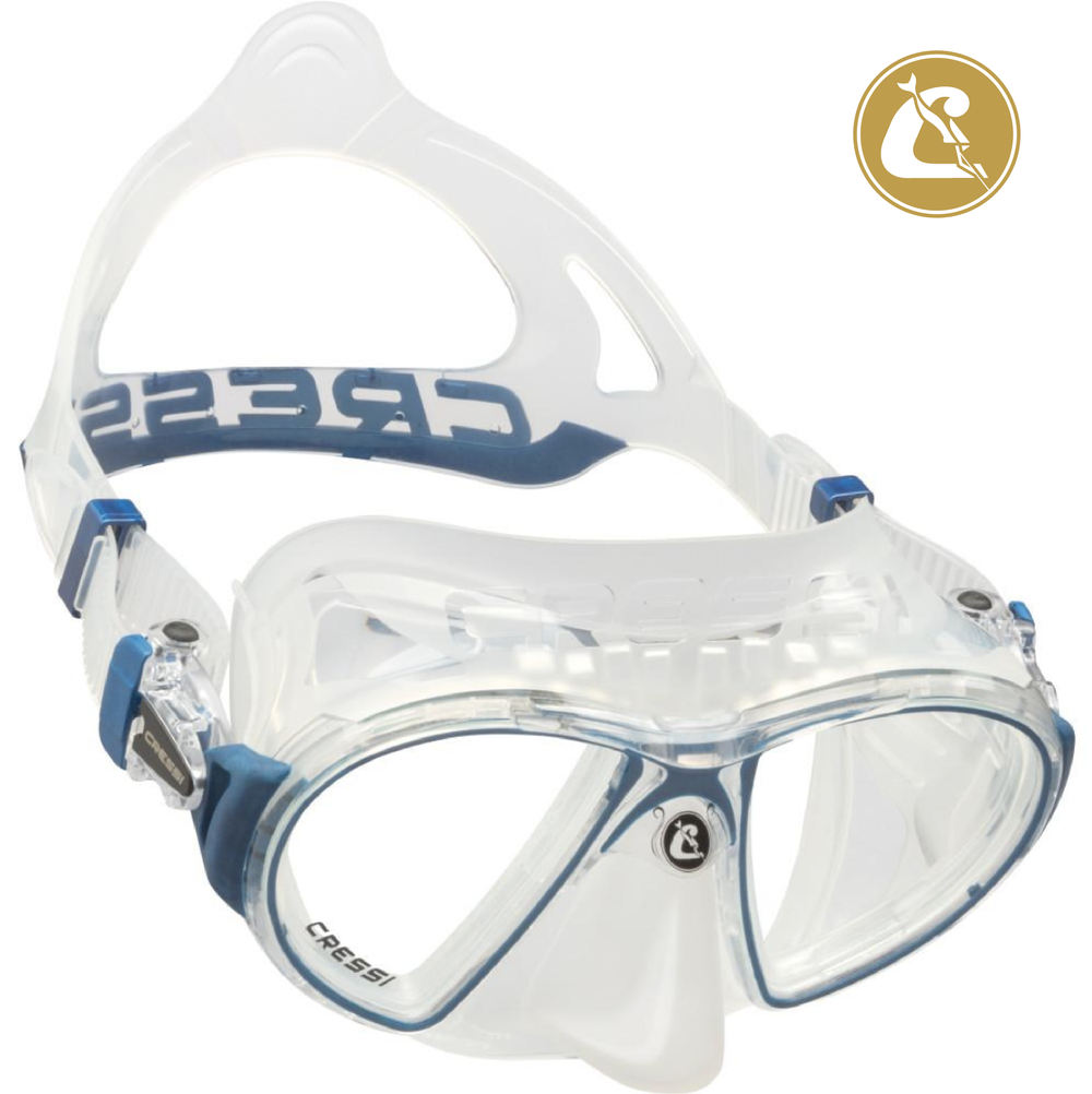 Cressi Zeus Diving Mask With Anti Fog Nose Pocket