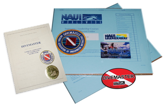 NAUI Divemaster Materials - Online training Code and Admin forms