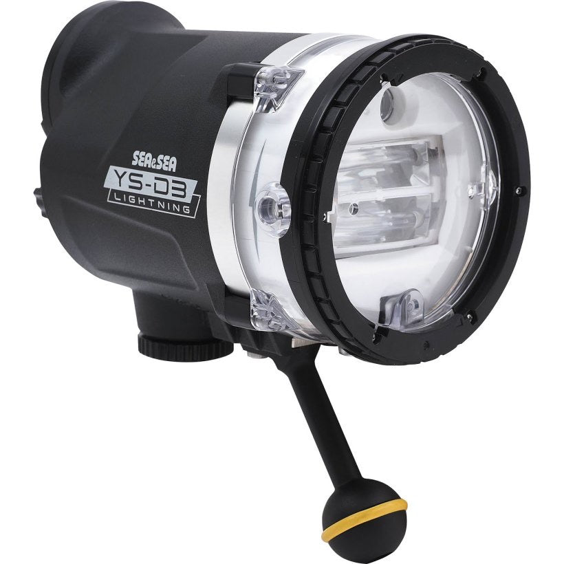 Sea And Sea Strobe YS-D3 Lightning with Ball Mount