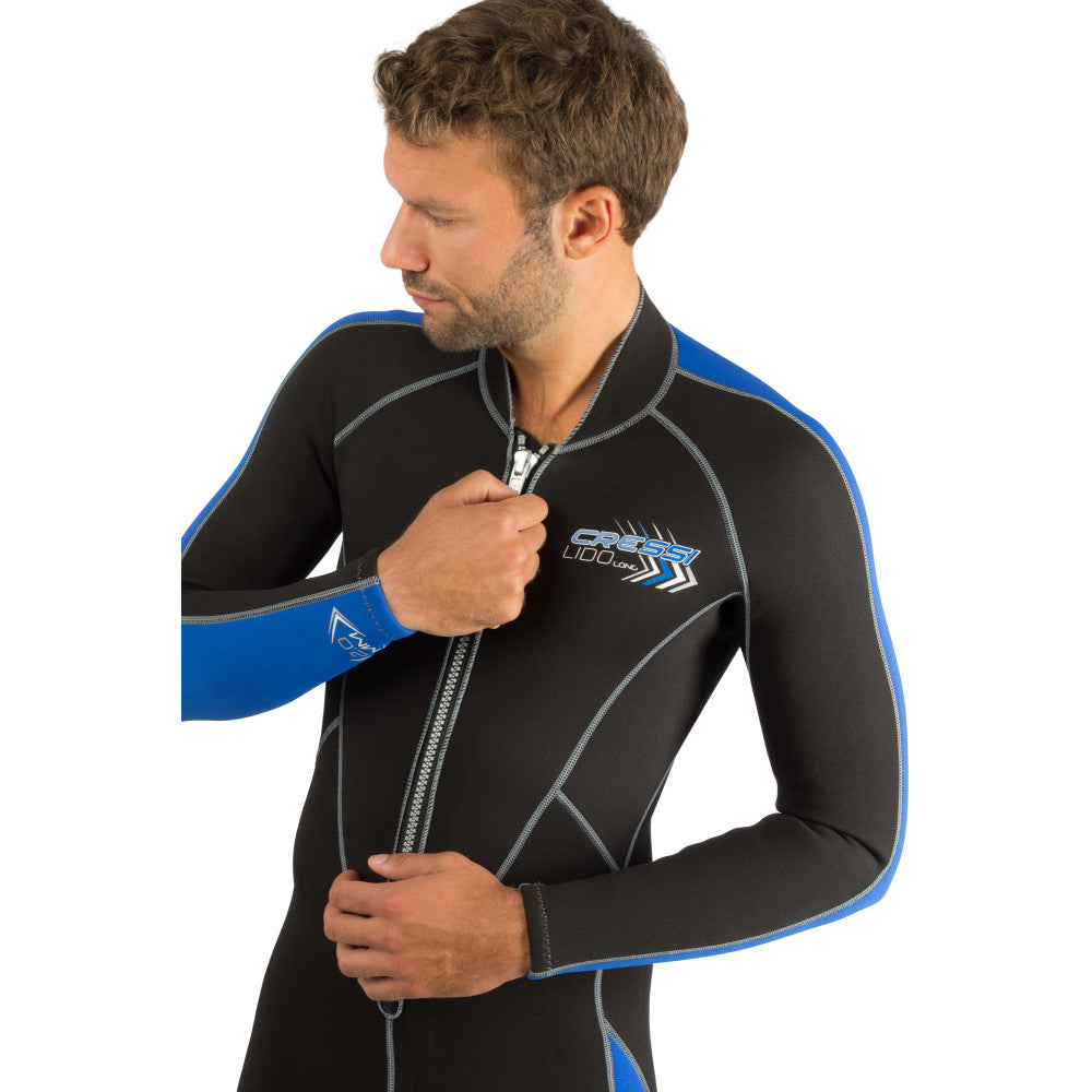 Cressi Lido Long 2mm Man (black/blue)