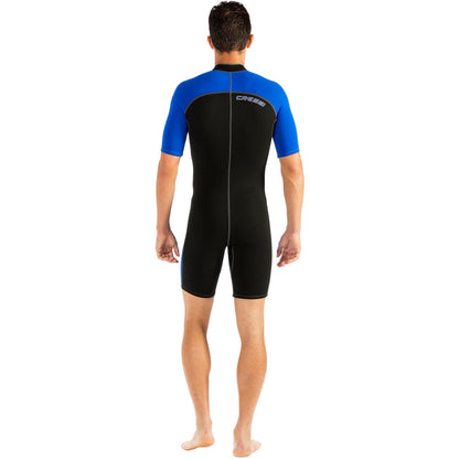 Cressi LIDO SHORT 2mm MAN - BLACK/BLUE