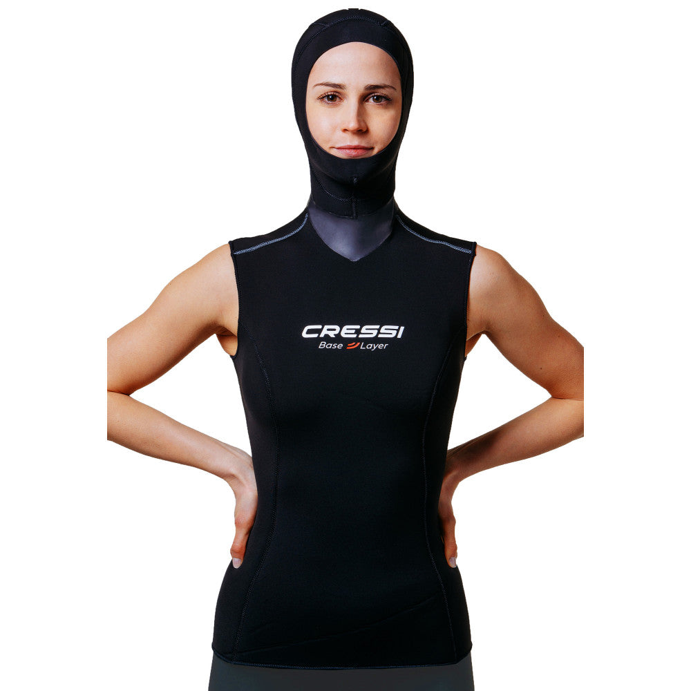 Cressi Base Layer Hooded Wetsuit Vest 2.5/5mm Lady