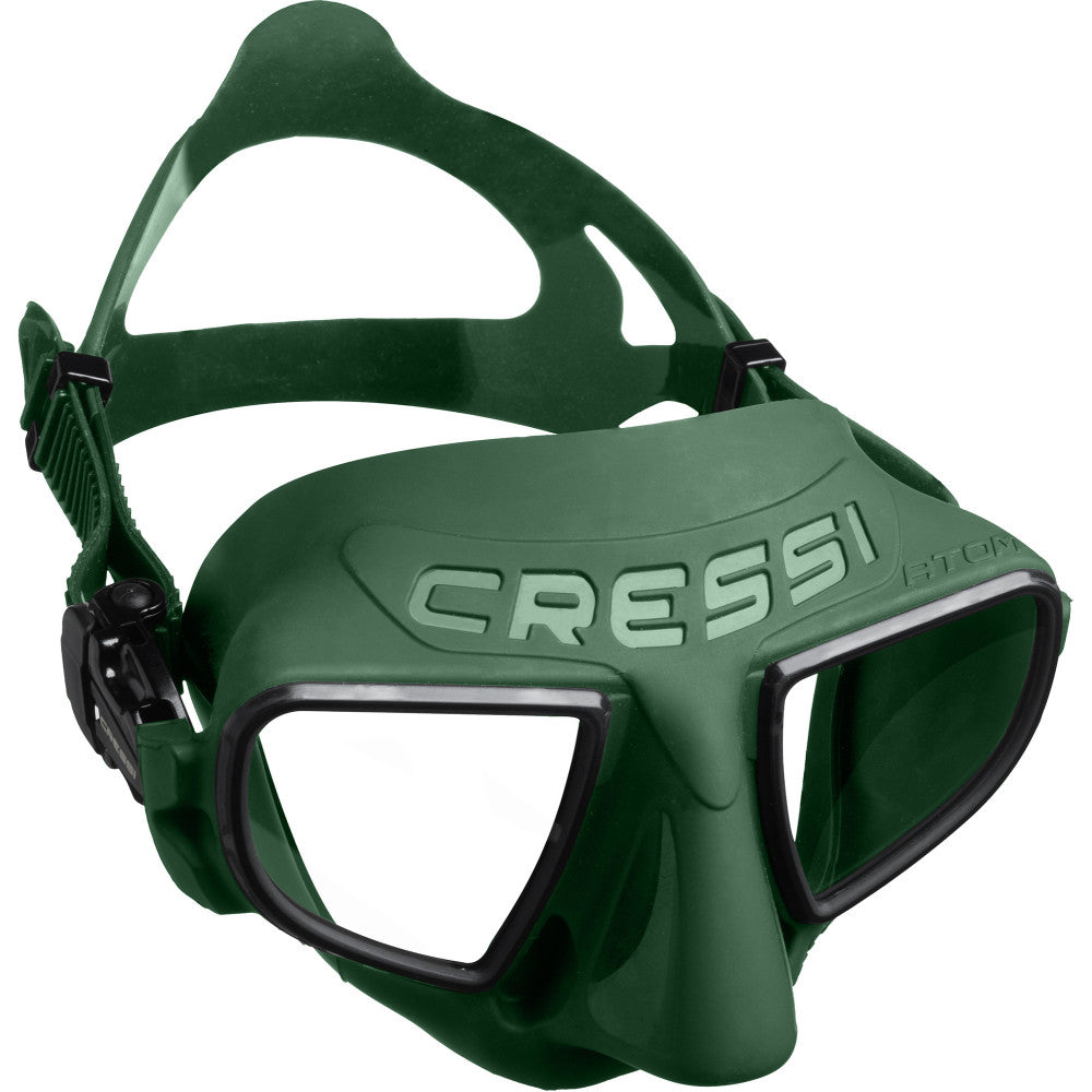 Cressi Atom Freediving Mask Blue Metal/Black