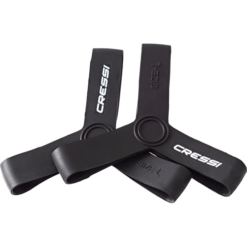Cressi Rubber Fin Keeper (pair) (black)